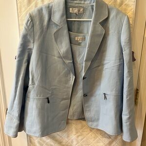 Tahari Sky Blue Women's Blazer